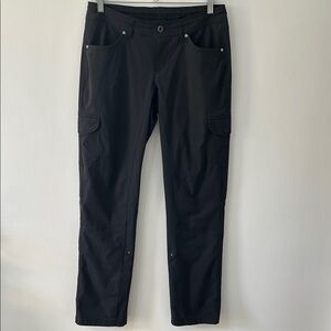 Kuhl Pants Women’s 8 Charcoal Free Flex Splash Roll Up Hiking Outdoor
